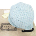Gucci Double G Cap L 3 Hat2 Size Light Blue 23AW