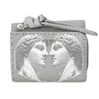 Fendi Trifold Wallet Beekaboo Gray