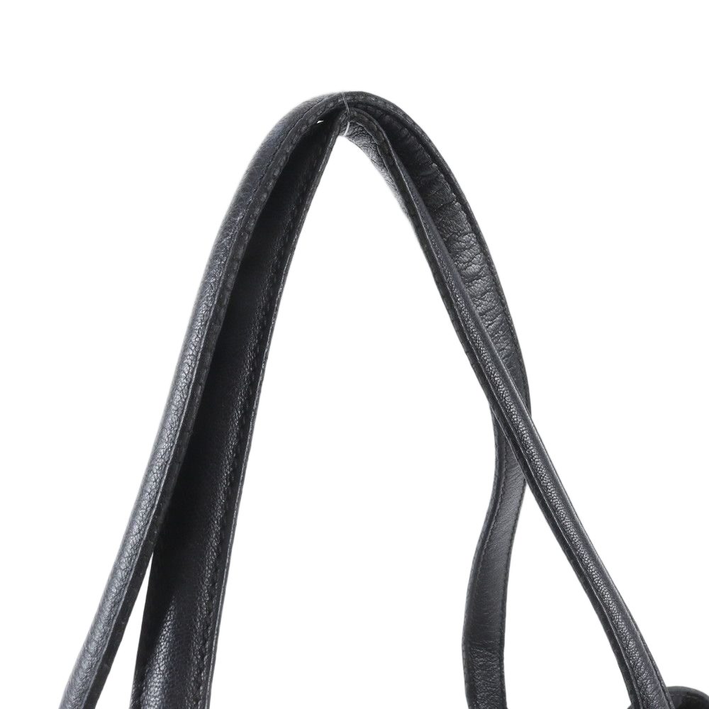 Gucci Guccissima Leather Tote Shoulder Hand Black — view 2