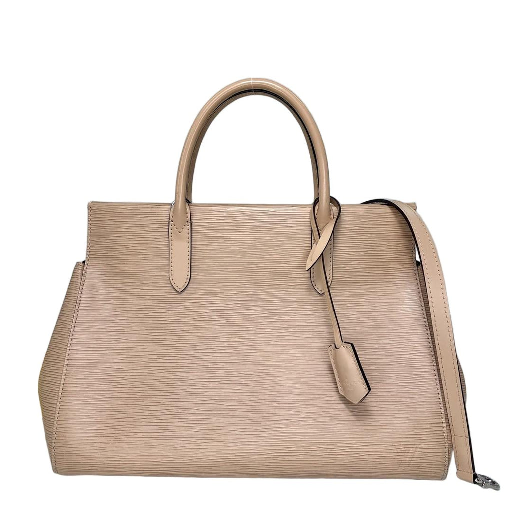 Louis Vuitton Epi Marly MM Handbag Beige