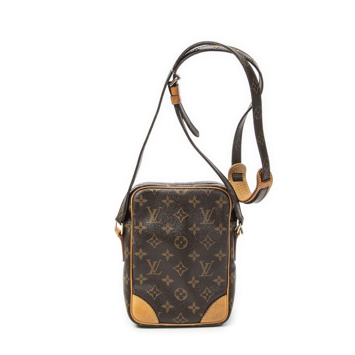 Louis Vuitton Amazon Brown Monogram Canvas Messenger Bag — view 5