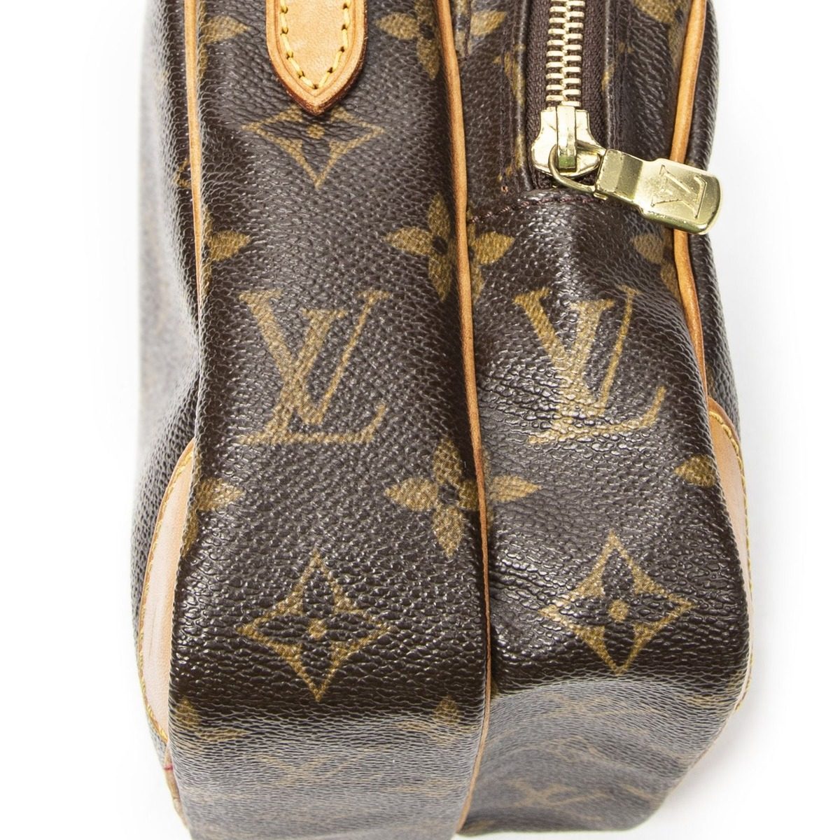 Louis Vuitton Amazon Brown Monogram Canvas Messenger Bag — view 7