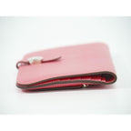 Hermes Dogon Wallet Leather Pink — view 4