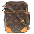 Louis Vuitton Amazon Monogram Brown Shoulder Bag 1144