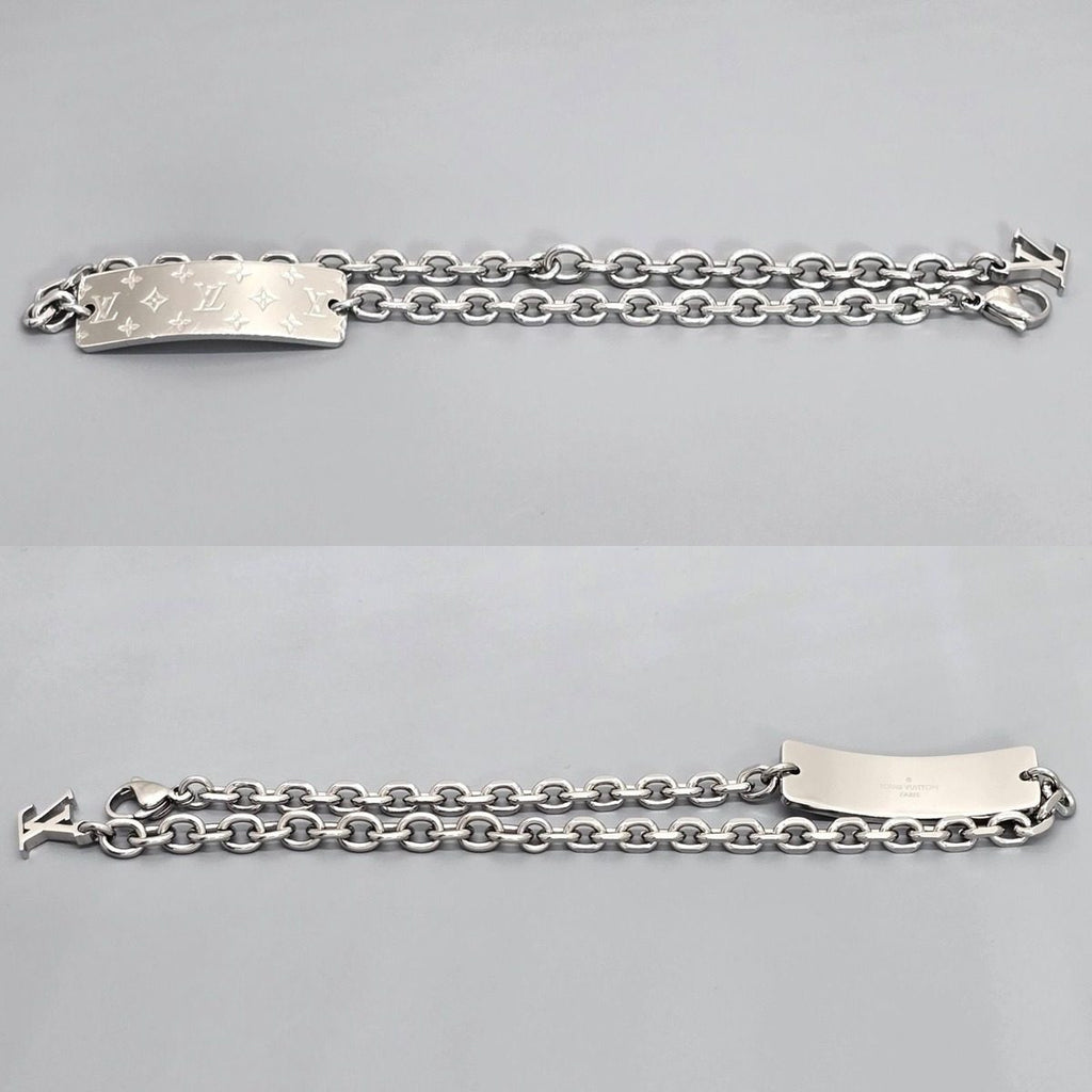 Louis Vuitton Bracelet Monogram Gold 18 23 cm Pattern — view 3