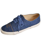 Chanel Vintage Sneakers Low Cut Denim Cocoma