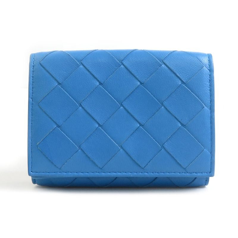 Bottega Veneta Trifold Wallet Intrecciato