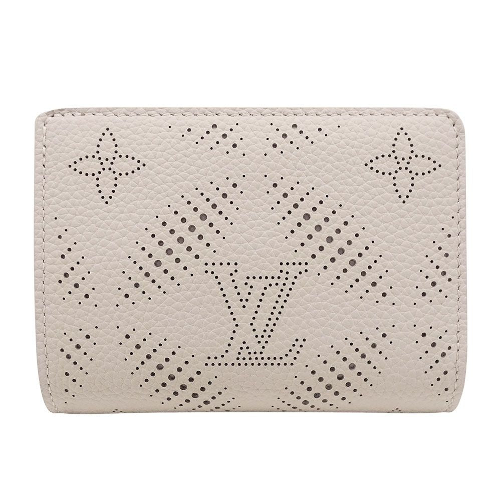 Louis Vuitton Wallet Bifold Monogram Mahina Blue Mugret