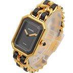 Chanel Watch Premiere S Black Leather — view 2