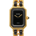 Chanel Watch Premiere S Black Leather