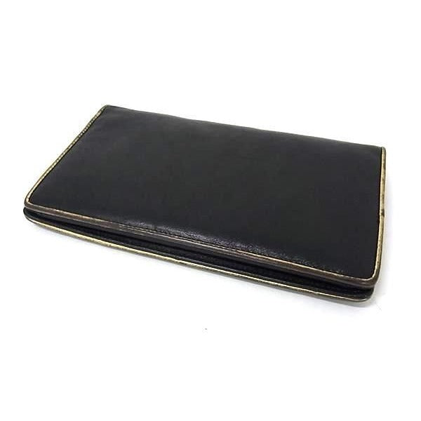 Chanel Wallet Sebulga Black Coco Mark Bifold Long — view 3