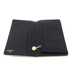 Chanel Wallet Sebulga Black Coco Mark Bifold Long — view 4