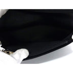 Chanel Wallet Sebulga Black Coco Mark Bifold Long — view 5