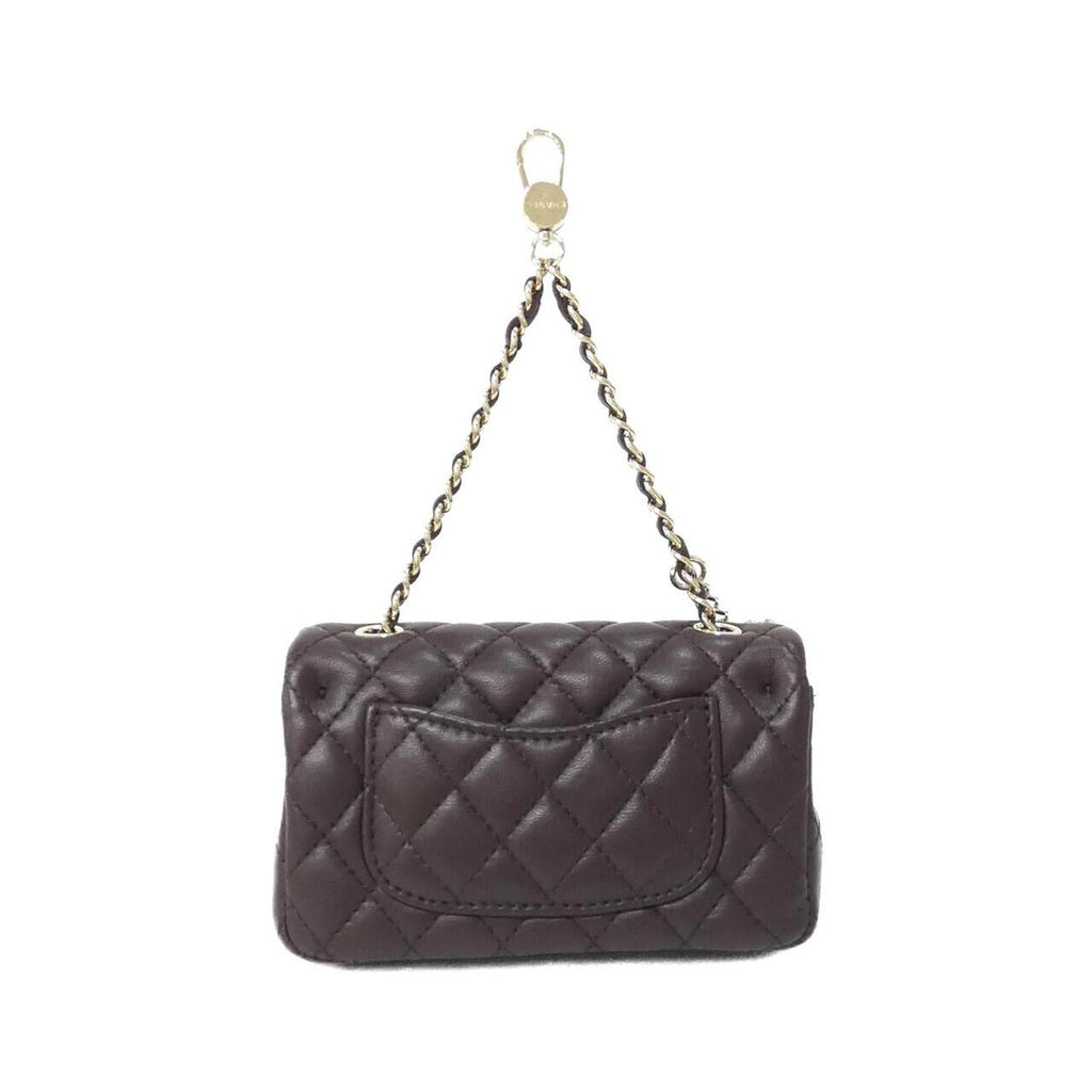Chanel Bag Charm Brown — view 2