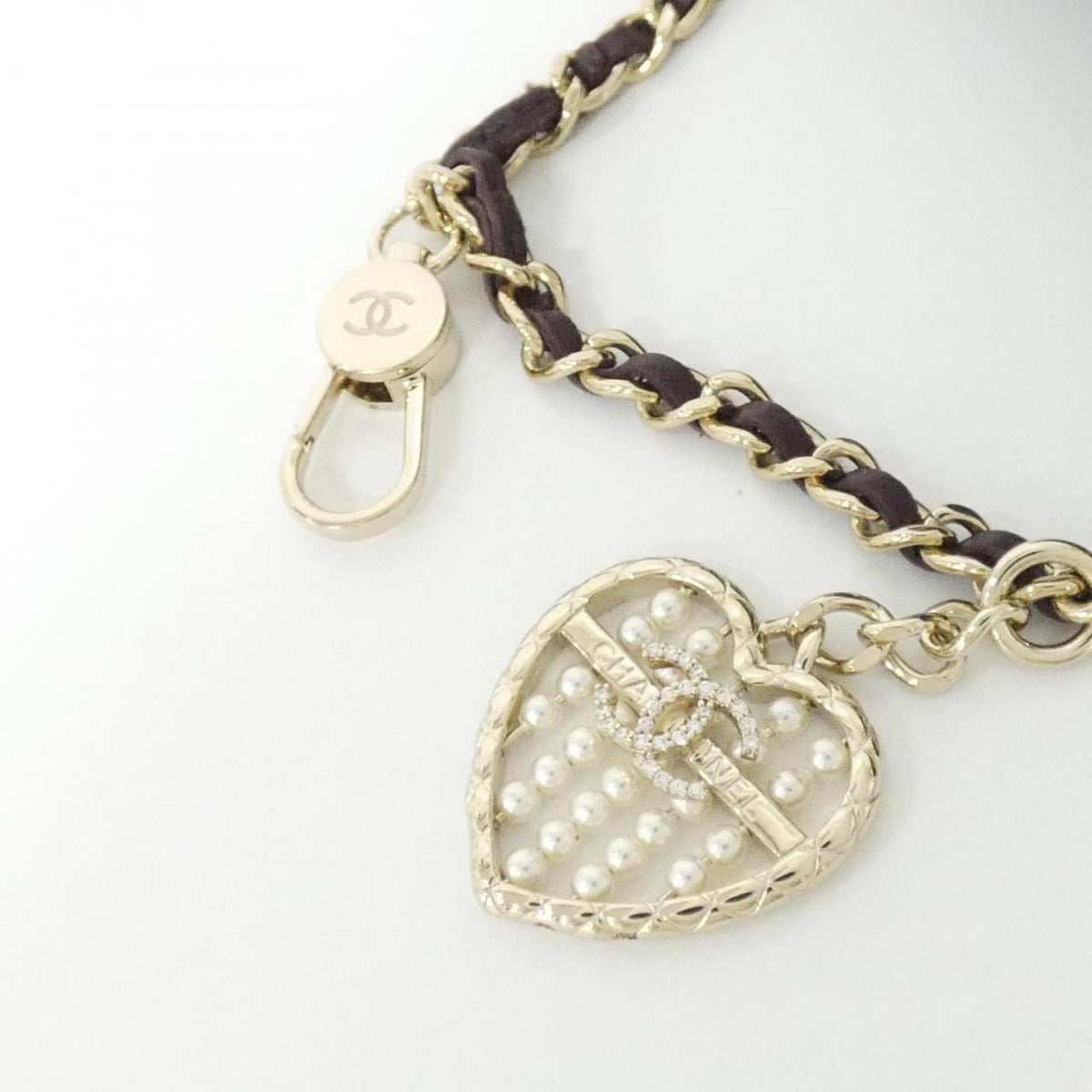 Chanel Bag Charm Brown — view 4