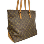 Louis Vuitton Tote Monogram Cabas Mezzo Brown — view 2