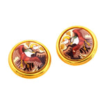 Hermes Earrings Gold — view 2
