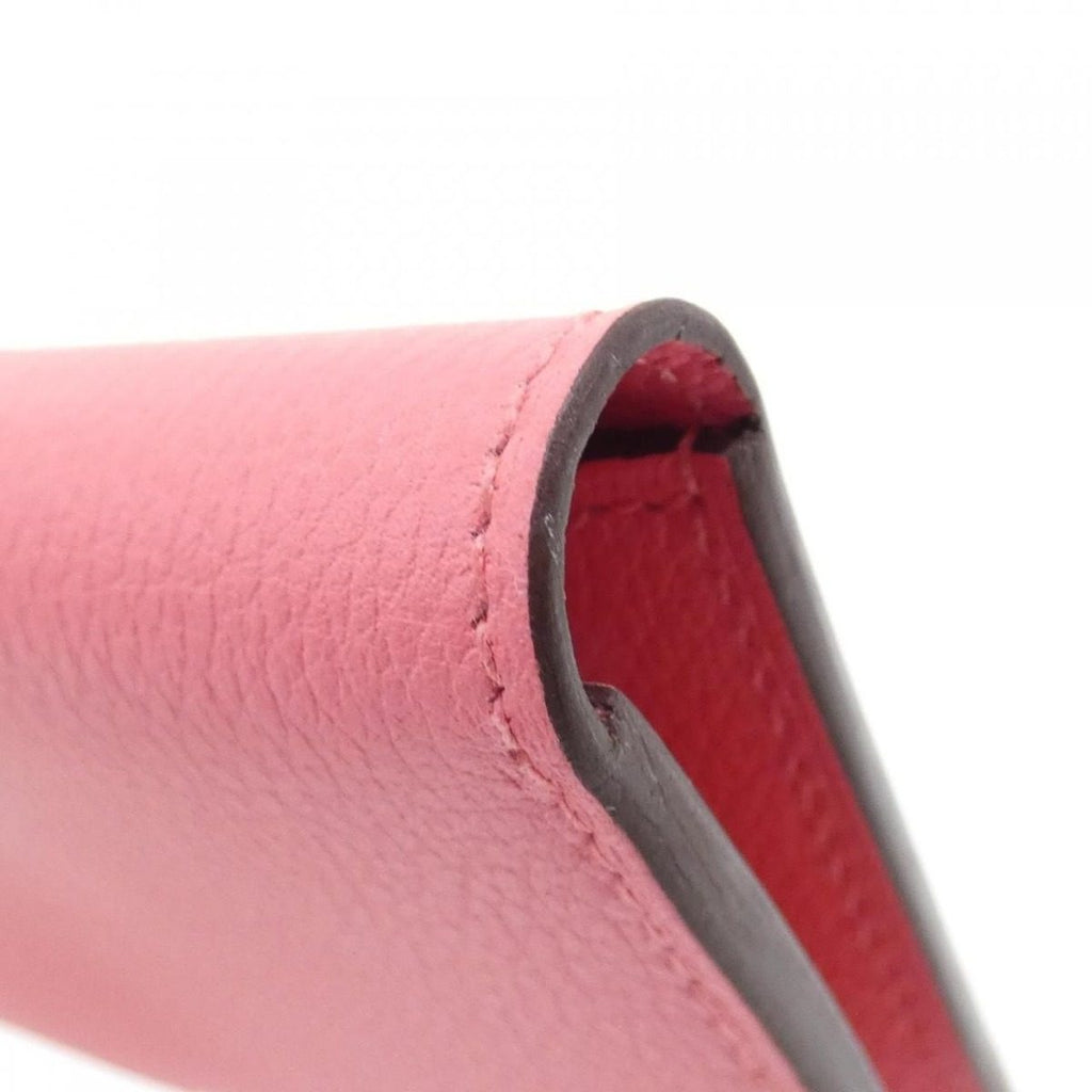 Hermes Card Case Card Holders Pink — view 3