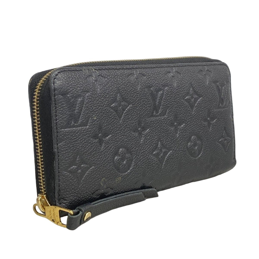 Louis Vuitton Wallet Monogram Empreinte Zippy Noir — view 2