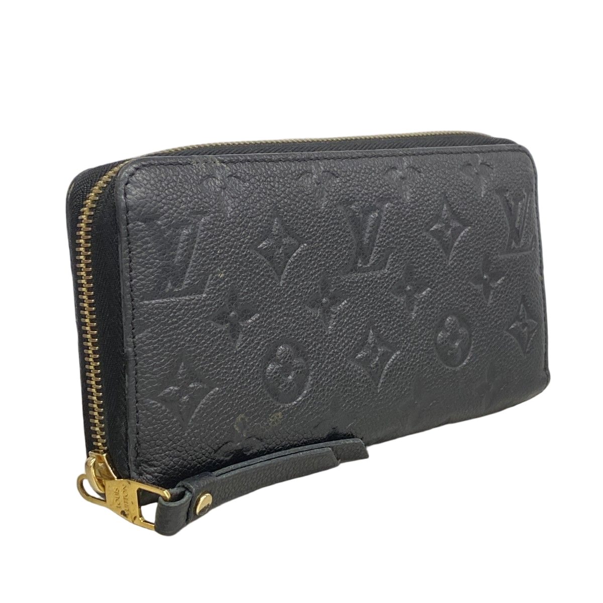 Louis Vuitton Wallet Monogram Empreinte Zippy Noir — view 2