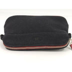 Hermes Bolide Pouch 20 Handbag Wool Black — view 6