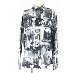 Christian Dior 25 SS 511 B28 A3 A14 100% Cotton Monsieur Patchwork Motif Long