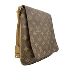 Louis Vuitton Shoulder Bag Monogram Musette Salsa Short Strap Brown — view 2