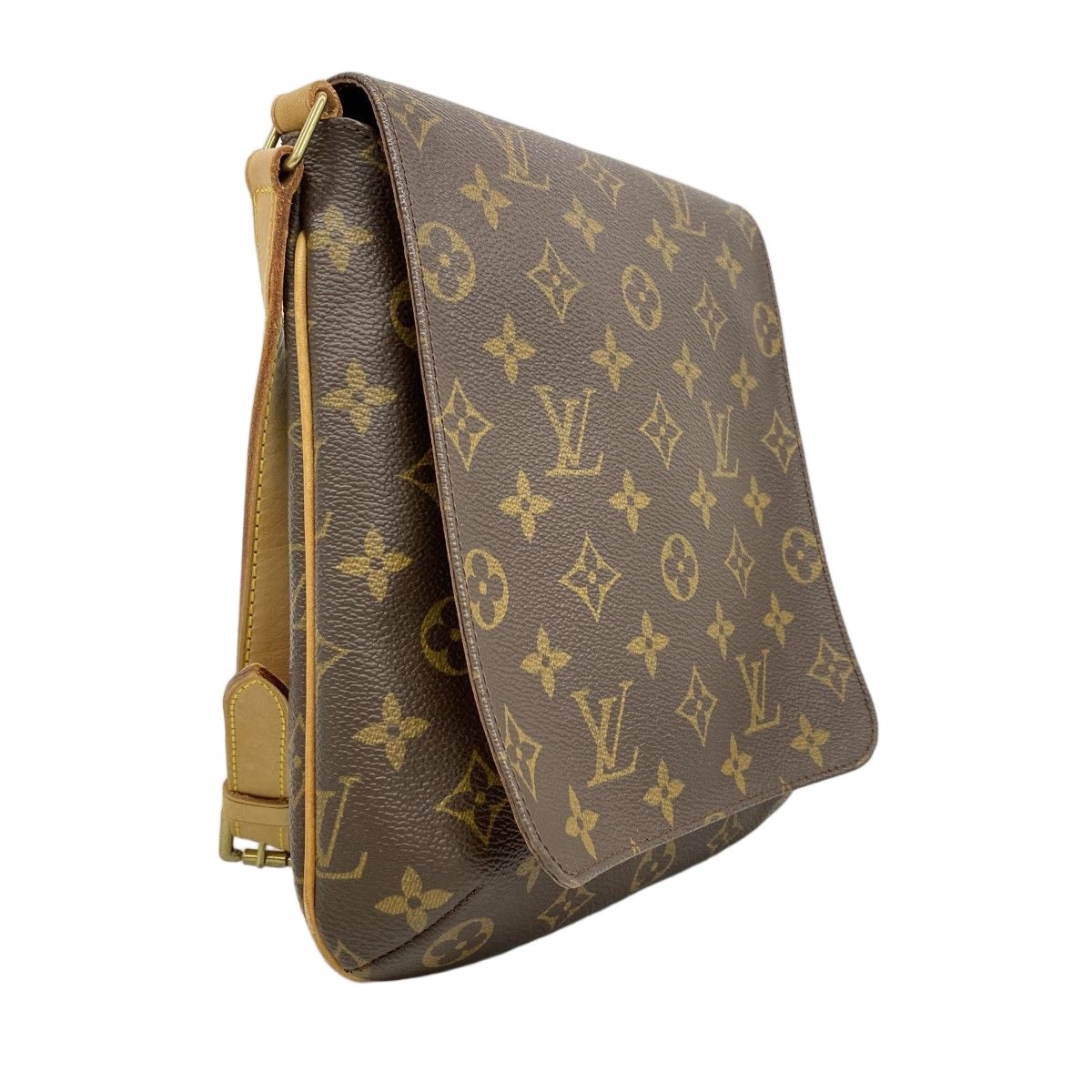 Louis Vuitton Shoulder Bag Monogram Musette Salsa Short Strap Brown — view 2