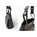 Gucci Shoulder Bag Vintage Crossbody Leather Black — view 2
