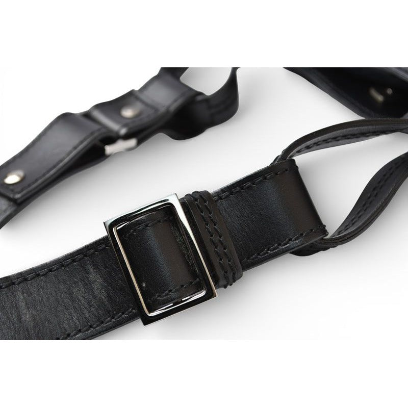 Gucci Shoulder Bag Vintage Crossbody Leather Black — view 8