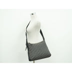 Dior Trotter Shoulder Bag Pochette Canvas Gray Black — view 6