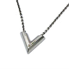Louis Vuitton Metal Essential V Necklace