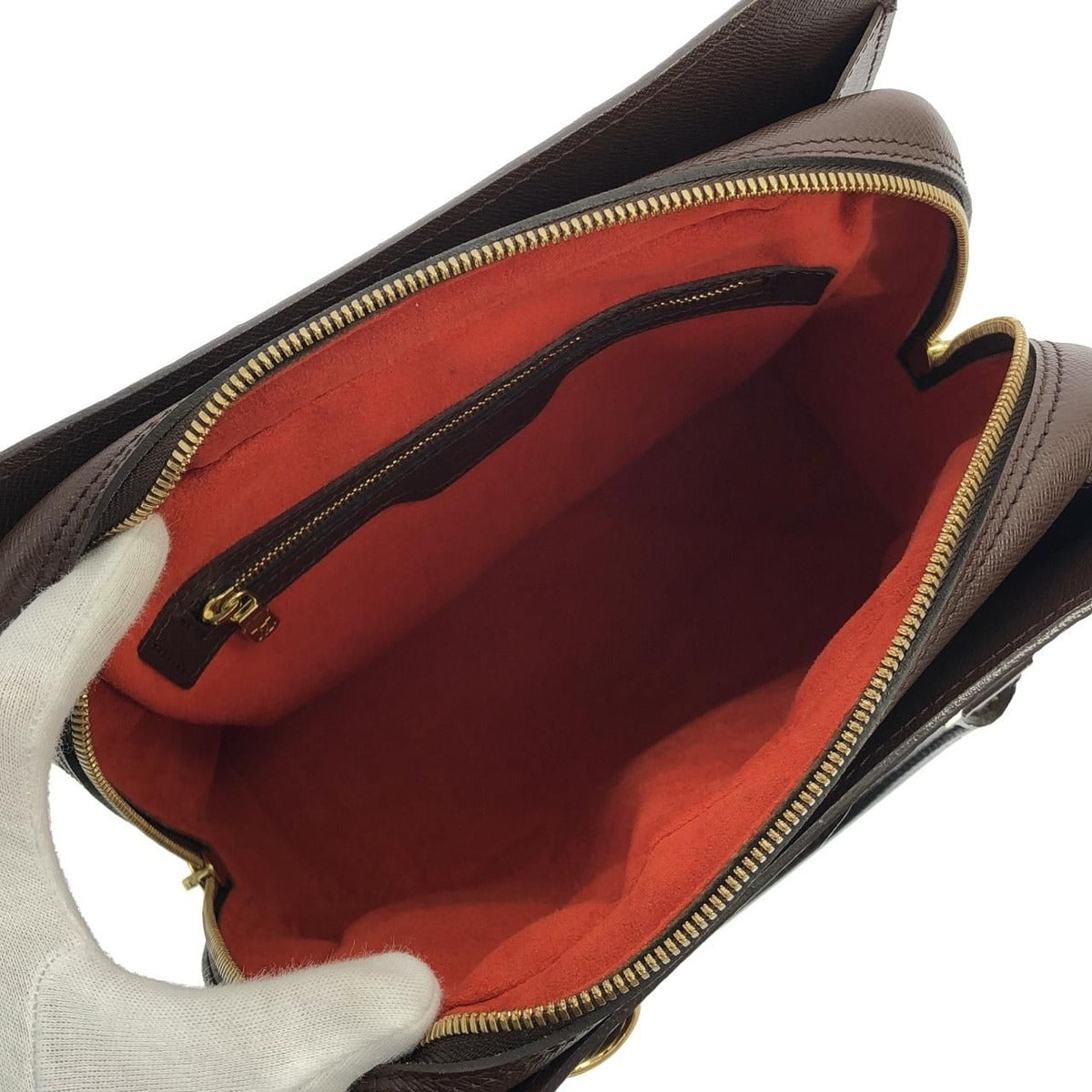 Louis Vuitton Damier Triana Bag Ebene — view 7