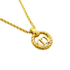 Dior Necklace CD Logo Gold Plated — view 2