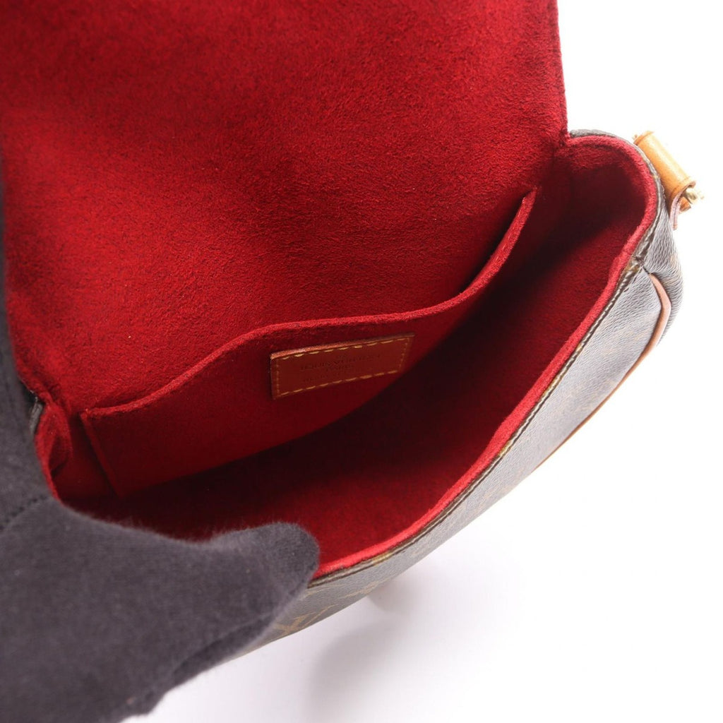 Louis Vuitton Shoulder Bag Tambourine Canvas Leather — view 3