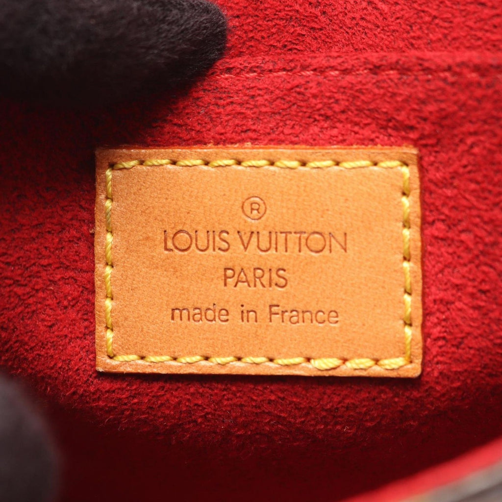 Louis Vuitton Shoulder Bag Tambourine Canvas Leather — view 4