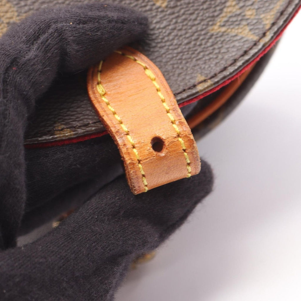 Louis Vuitton Shoulder Bag Tambourine Canvas Leather — view 6