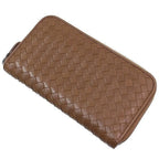 Bottega Veneta Intrecciato Leather Zip Around Design Wallet Long