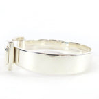 Gucci GG Bangle Bracelet Silver Weight — view 2