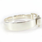 Gucci GG Bangle Bracelet Silver Weight — view 4