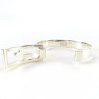 Gucci GG Bangle Bracelet Silver Weight — view 5