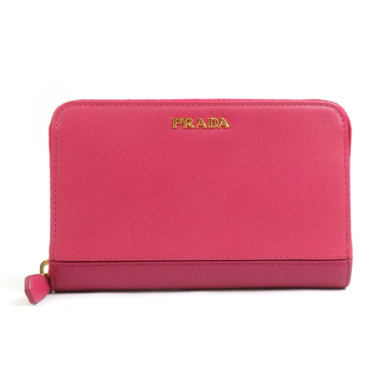 Prada Compact Wallet Coin Case