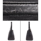 Chanel Tote Silver Medallion Caviar Leather CC Logo — view 4
