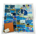 Hermes Carre 90 Scarf Silk Soie Li Love For Multicolor