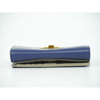 Fendi Peekaboo Bifold Wallet Compact Leather Blue — view 5
