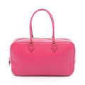 Hermes Handbag Plume Elan 28 Fuchsia Pink Leather