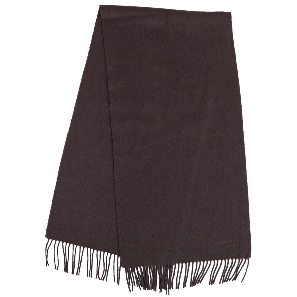 Hermes Muffler Shawl Cashmere Fringe Scarf