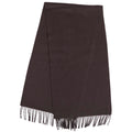 Hermes Muffler Shawl Cashmere Fringe Scarf