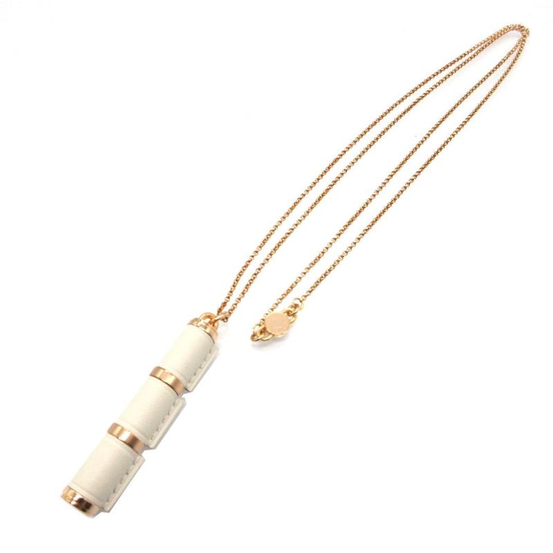 Hermes Charniere GM Vorsoft Metal Nata Rose Gold Necklace 0151 — view 2