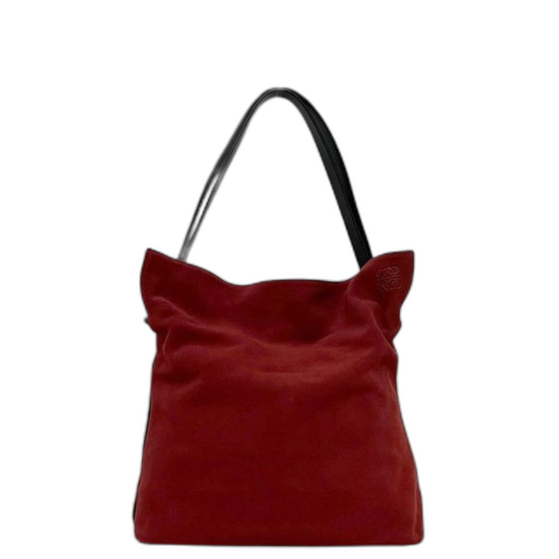 Loewe Tote Flamenco Knot Red Anagram
